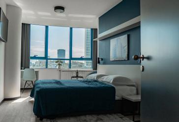Hotel Blue | Zagreb | double-room-with-balcony-and-view