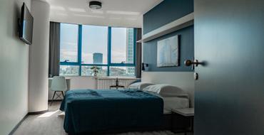 Hotel Blue | Zagreb | Official Website  | double-room-with-balcony-and-view